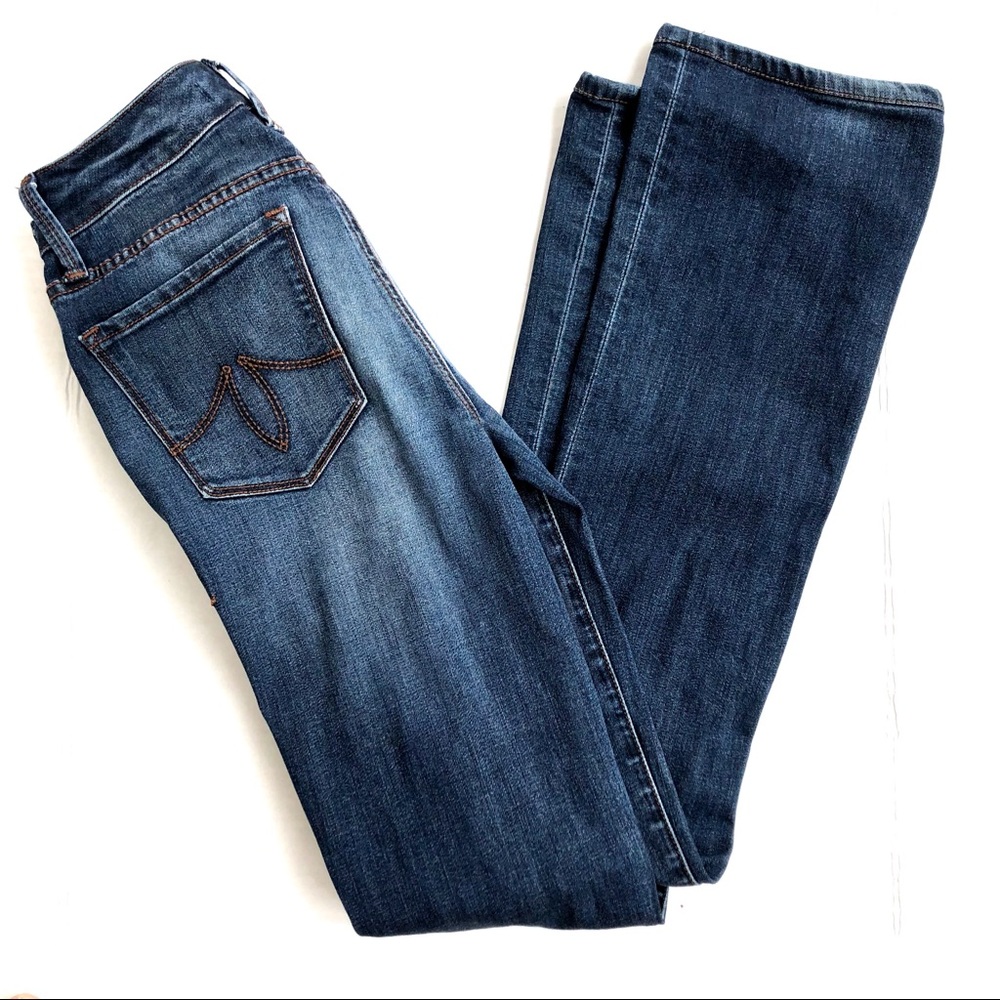 Anthropologie Level 99 mid rise boot cut s…